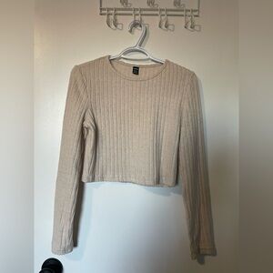 Cropped long sleeve
